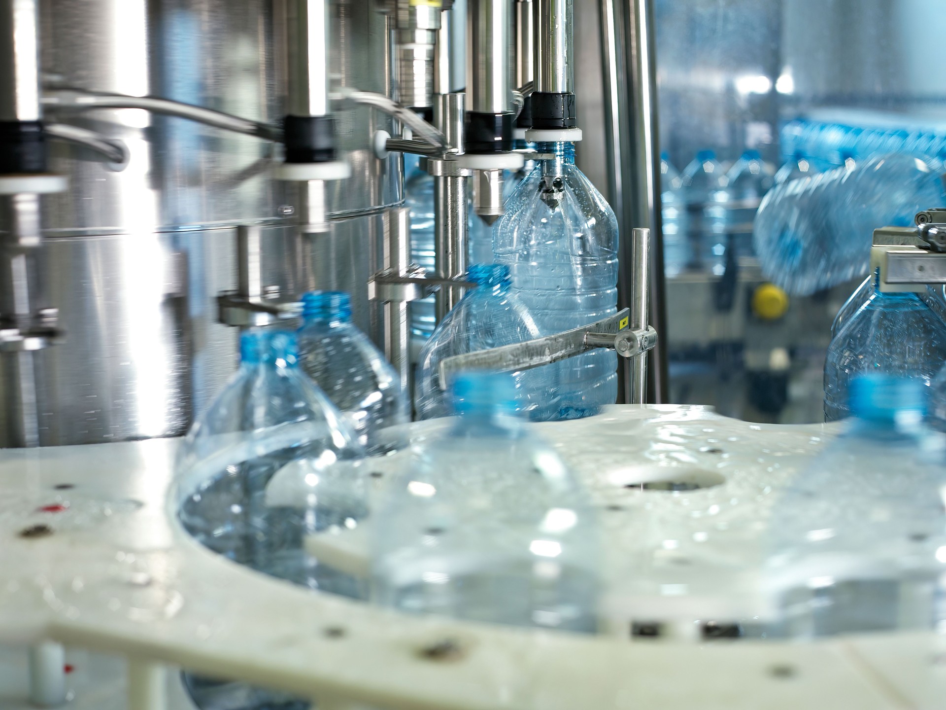 Water bottling factory